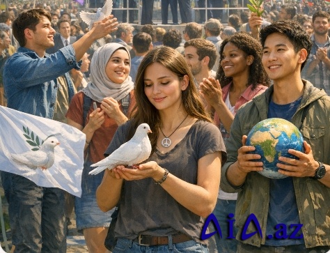 İnsanlar müharibə istəmir, sülh istəyir