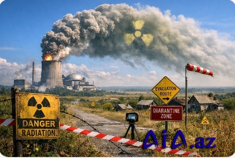 1000 kilometrə qədər yayılır: Hava küləklidirsə radiasiya sürətlə yayılır