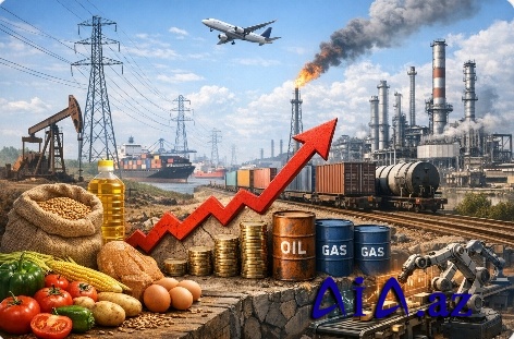 Enerji və Nəqliyyat Xərcləri Artır