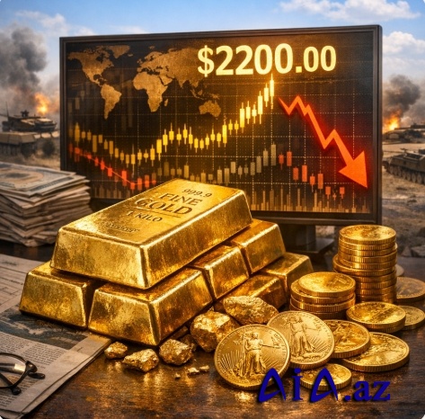 Qızılın Qiyməti Rekord Dalğalanmalarına Qarşı Səyahət Edir