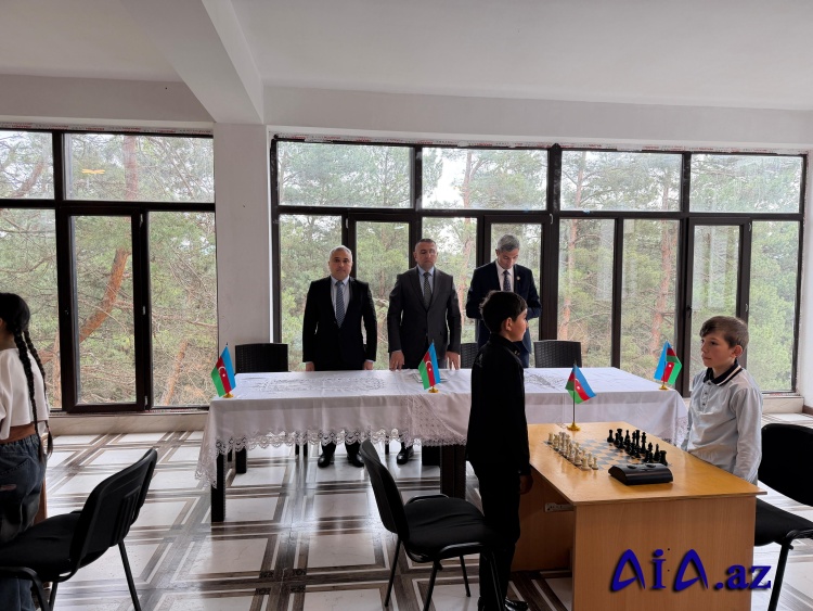 Gədəbəydə Ümummilli Lider Heydər Əliyevin 103-cü ildönümünə həsr olunmuş şahmat turniri keçirilir