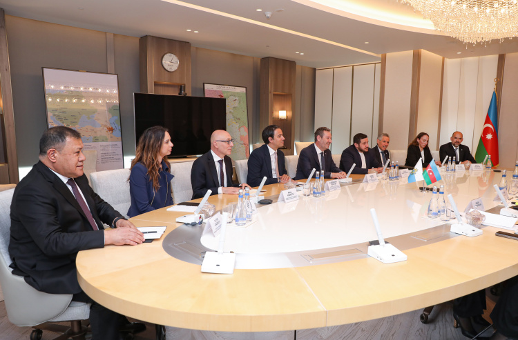 SOCAR-ın prezidenti San-Marino Respublikasının nümayəndə heyəti  ilə görüşüb