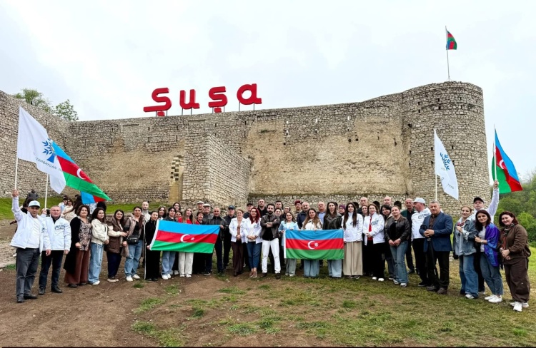 YAP Qusar Rayon Təşkilatının veteranları və fəalları Qarabağa səfər etdi