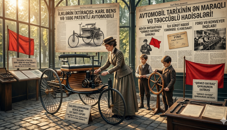 İlk qəza, ilk cərimə: Avtomobil tarixinin ƏN MARAQLI VƏ TƏƏCCÜBLÜ hadisələri