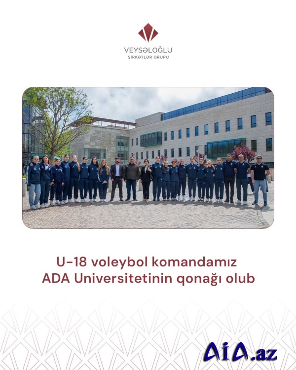 U-18 voleybol komandamız ADA Universitetinin qonağı olub