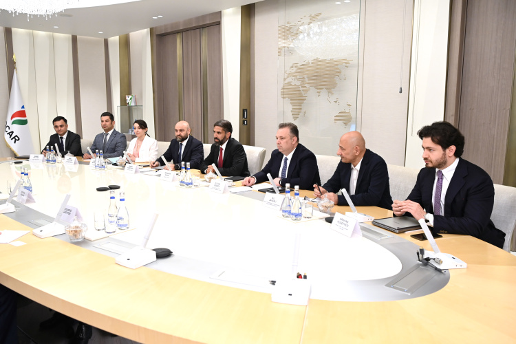 SOCAR-ın prezidenti IPA şirkətinin prezidenti və baş icraçı direktoru ilə görüşüb