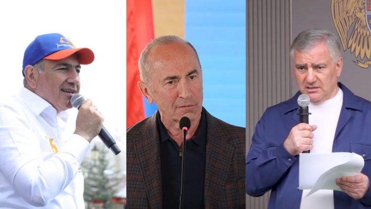 Ermənistanda həlledici seçki: Paşinyan, Köçəryan və Karapetyan xalqa nə vəd edir?