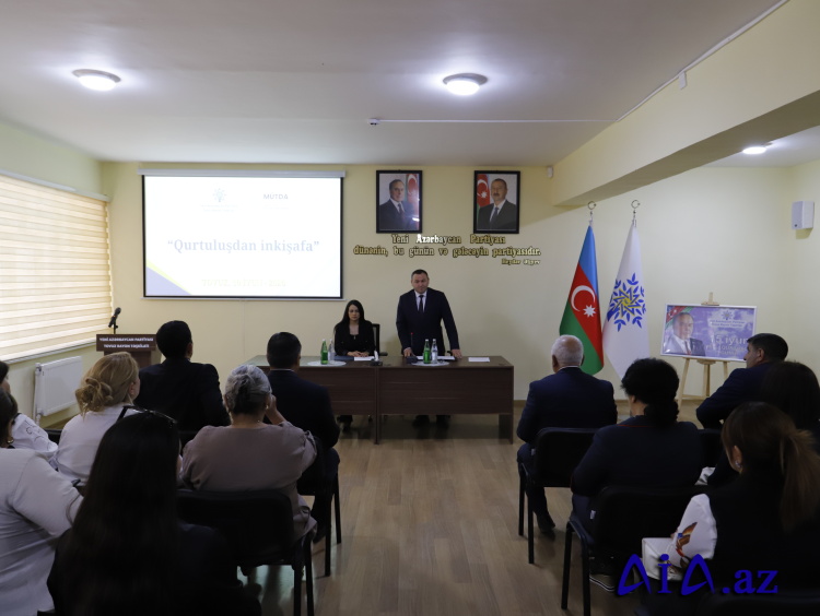 Tovuzda 15 İyun – Milli Qurtuluş Gününə həsr olunmuş tədbir keçirilib