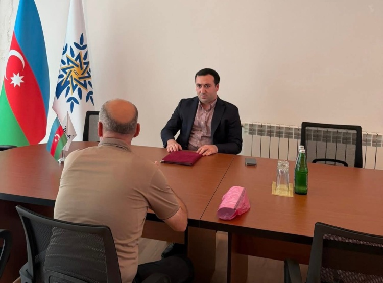 Milli Məclisin deputatı Mahir Süleymanlı növbəti vətəndaş qəbulu keçirib