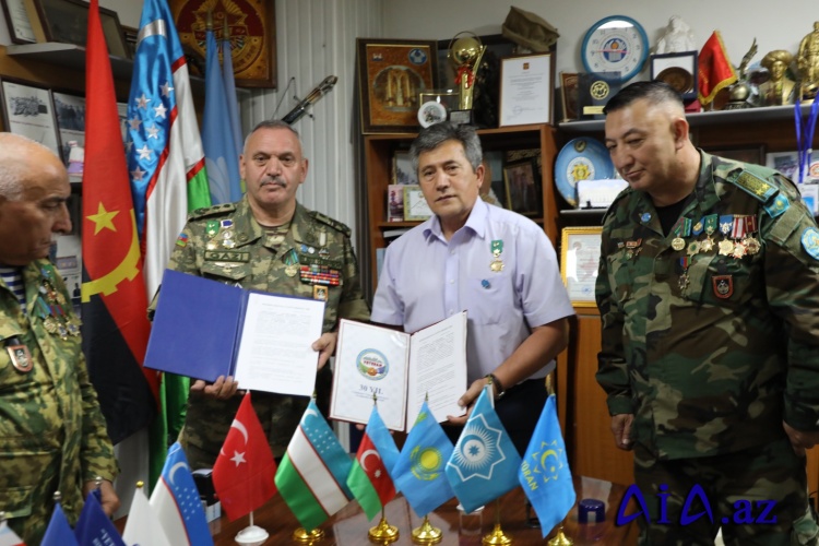 Daşkənddə tarixi veteranlar görüşü və qardaşlıq Memorandumu