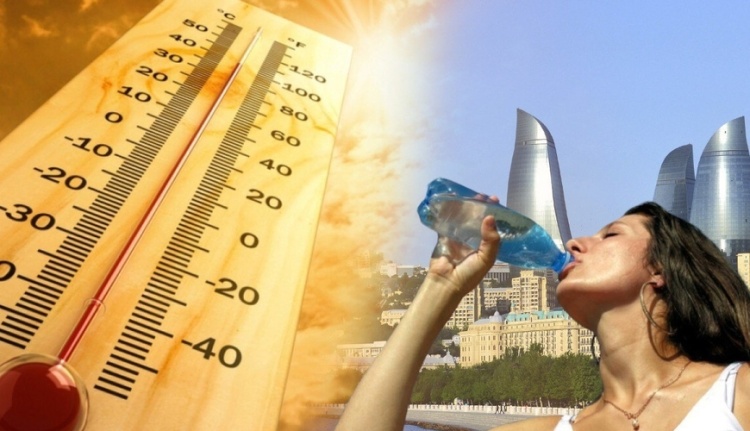 Azərbaycana güclü istilər gəlir: Temperatur 40 dərəcəni keçə bilər