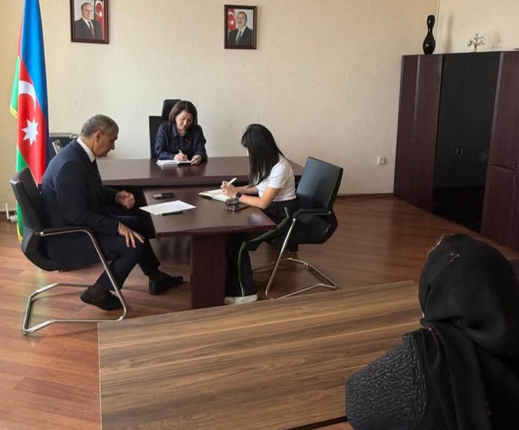 Deputat Tamam Cəfərova növbəti vətəndaş qəbulu ilə bağlı paylaşım edib