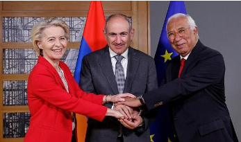 Leyen İrəvanda Paşinyana dəstək verdi: “Ermənistan Avropaya yaxınlaşdıqca region da yaxınlaşır”