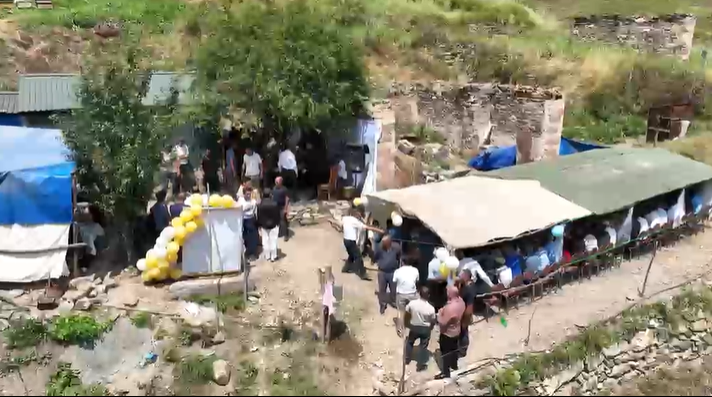 Kəlbəcərin Ağcakənd kəndində 34 ildən sonra ilk toy məclisi keçirildi