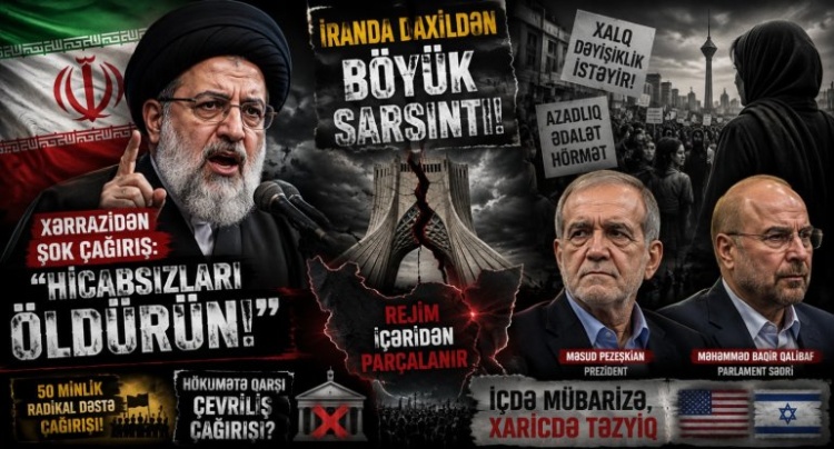 Xərrazinin qalmaqallı çağırışı İranı qarışdırdı – araşdırma başladıldı