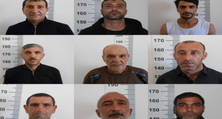 Siyəzəndə 9 nəfər həbs edildi