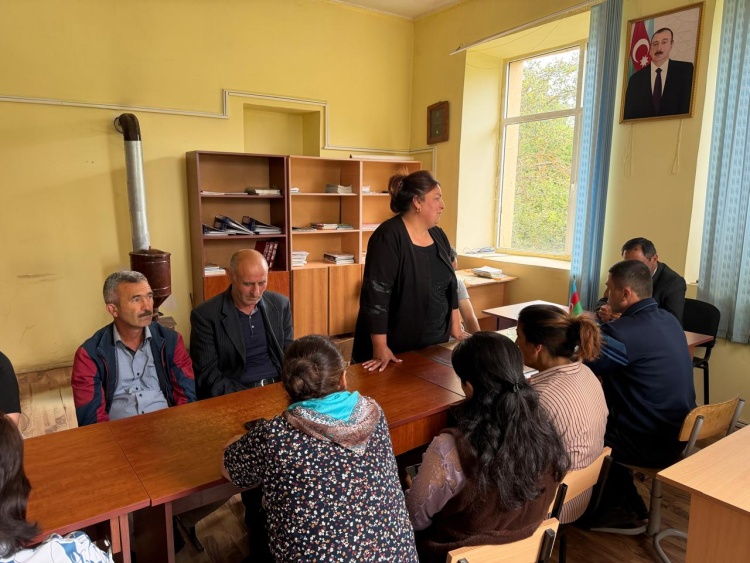 Nərimankənd kənd ərazi partiya təşkilatında dəyirmi masa keçirildi.