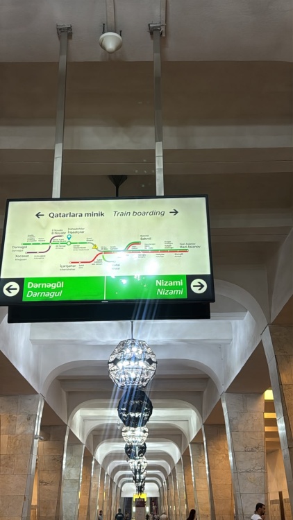 Bakı metrosunda DƏYİŞİKLİK - FOTO