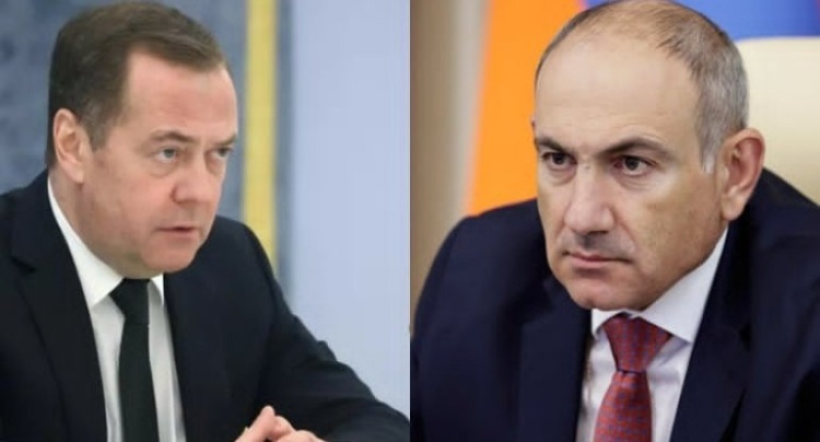 Medvedev Paşinyan hakimiyyətini ağır sözlərlə hədəfə aldı