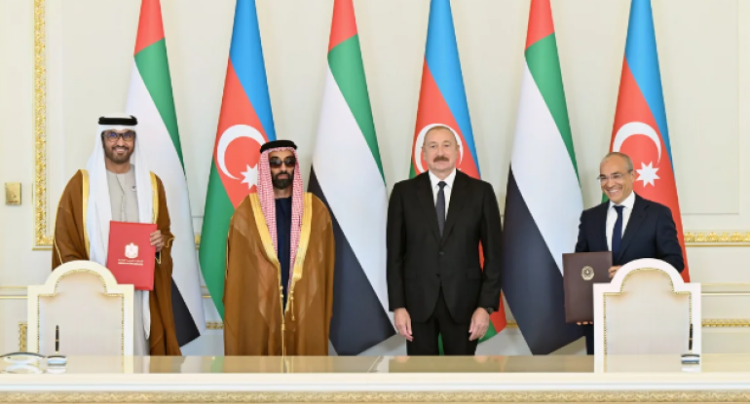 Azərbaycanla Birləşmiş Ərəb Əmirlikləri arasında 6 sənəd imzalanıb