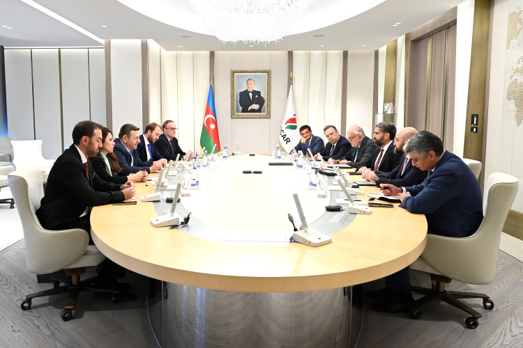SOCAR-ın prezidenti “Karpowership” şirkətinin İdarə Heyətinin sədri ilə görüşüb