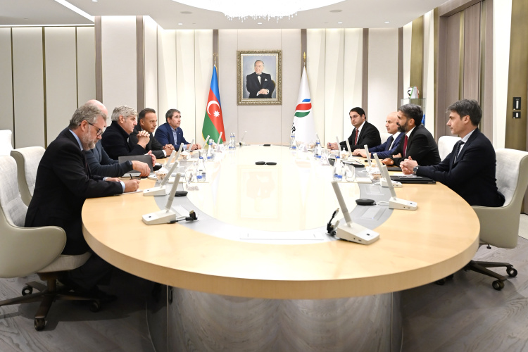 SOCAR-ın prezidenti “MAIRE Group”un baş icraçı direktoru ilə görüşüb