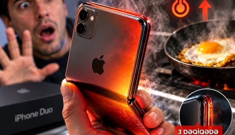 Yeni iPhone-da gözlənilməz problem, 3 dəqiqəyə od kimi qızdı – Əldə saxlamaq olmur