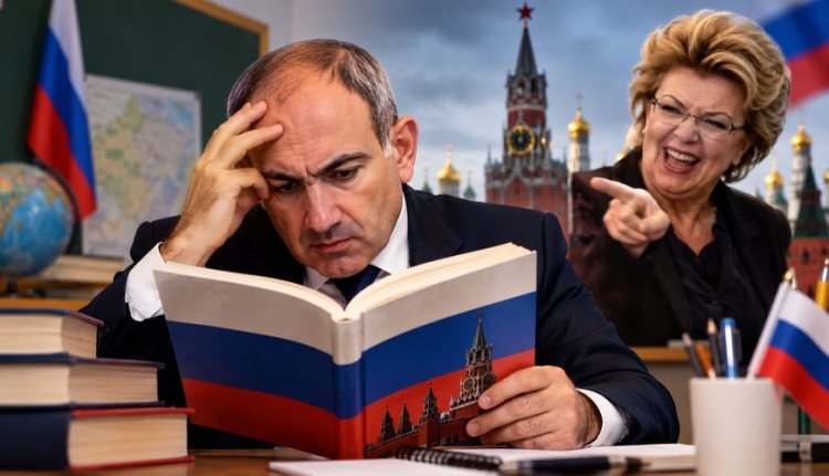Rus dilinə arxa çevirmişdi, indi dərsə gedir – Putinin müşaviri Paşinyanı ələ saldı