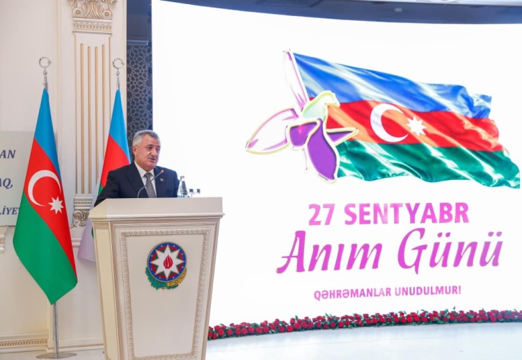 27 Sentyabr – Anım Günü münasibətilə Abşeron rayonunda şəhidlərin əziz xatirəsinə həsr olunmuş tədbir keçirilib