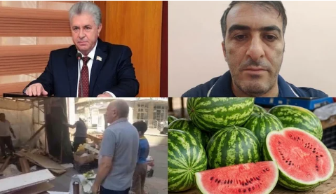 Bakıda deputatla qarpızsatan arasında İNSİDENT