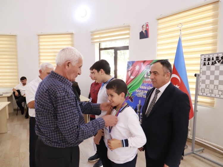 Tovuzda 27 Sentyabr – Anım Gününə həsr olunan şahmat turniri təşkil edilib