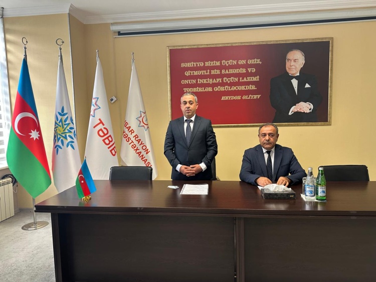YAP Qusar rayon təşkilatının Səhiyyə işçiləri ərazi partiya təşkilatında Yeni Azərbaycan Partiyasının VIII qurultayının müəyənləşdirdiyi istiqamətlər müzakirə olunub