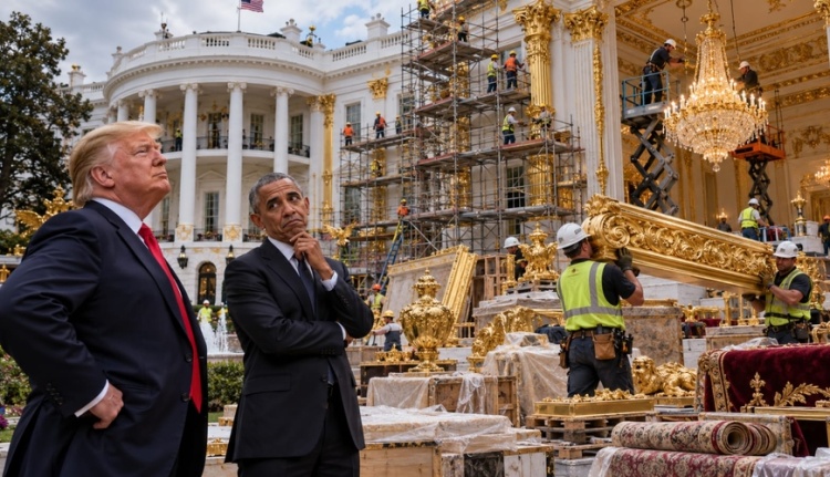 Obama Trampı ələ saldı: “Sanki Səddam Hüseyn Ağ Evdə restoran açıb”