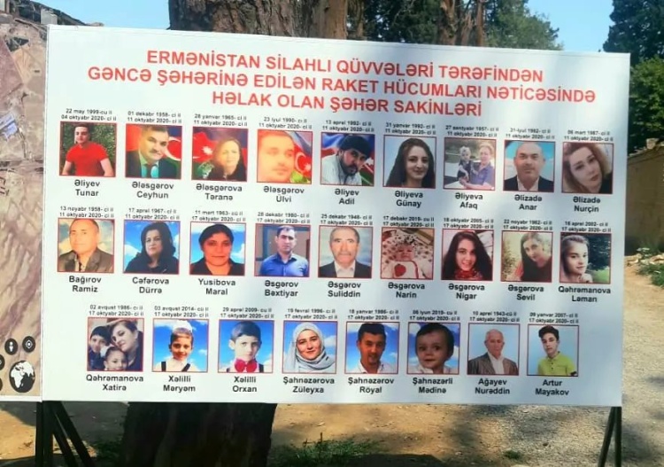 Ermənistanın Gəncədə törətdiyi növbəti terrordan altı il ötür