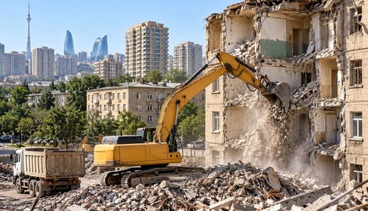 Bakıda 8 bina söküləcək – Bu küçələrdə yaşayanlara kompensasiya verilə bilər