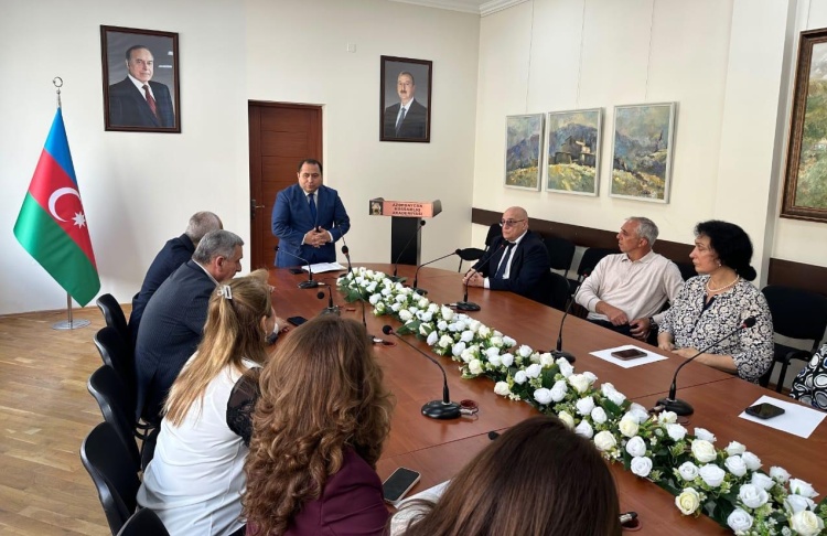 YAP Nərimanov rayon təşkilatında VIII Qurultaydan irəli gələn tapşırıqların icrası müzakirə olunub